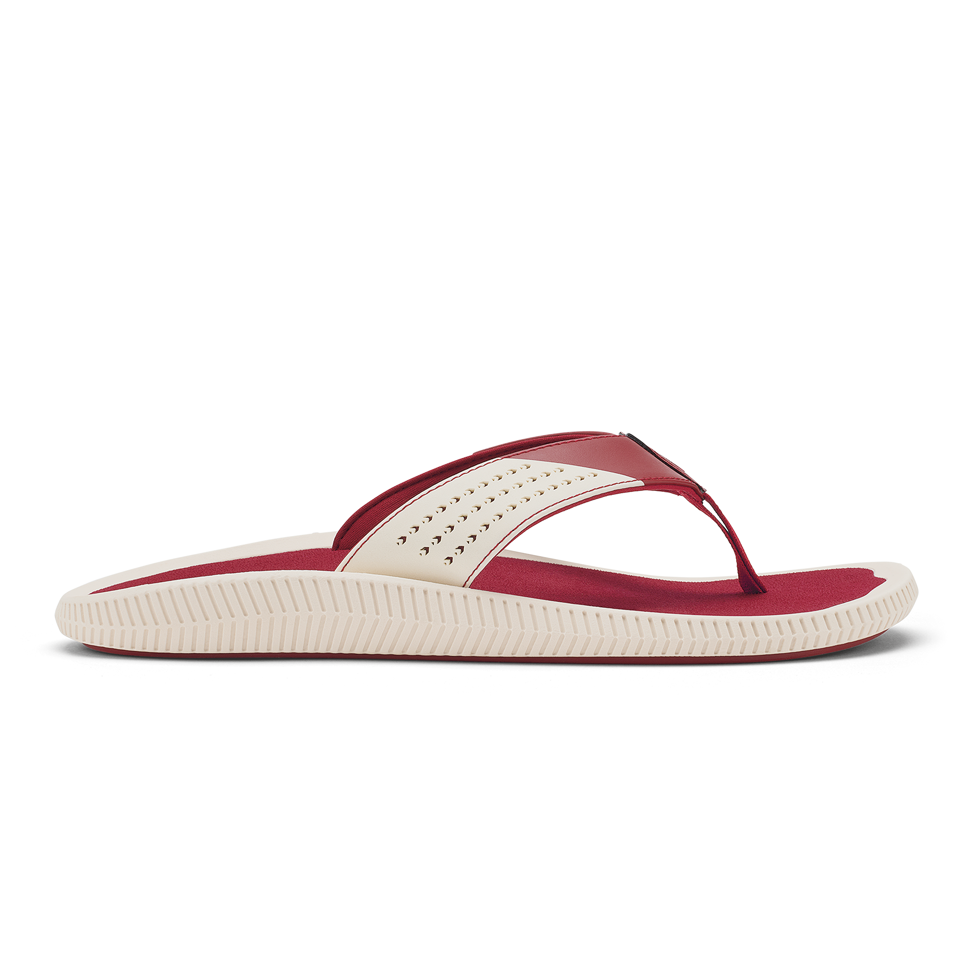 Ulele  -  Off White / Deep Red