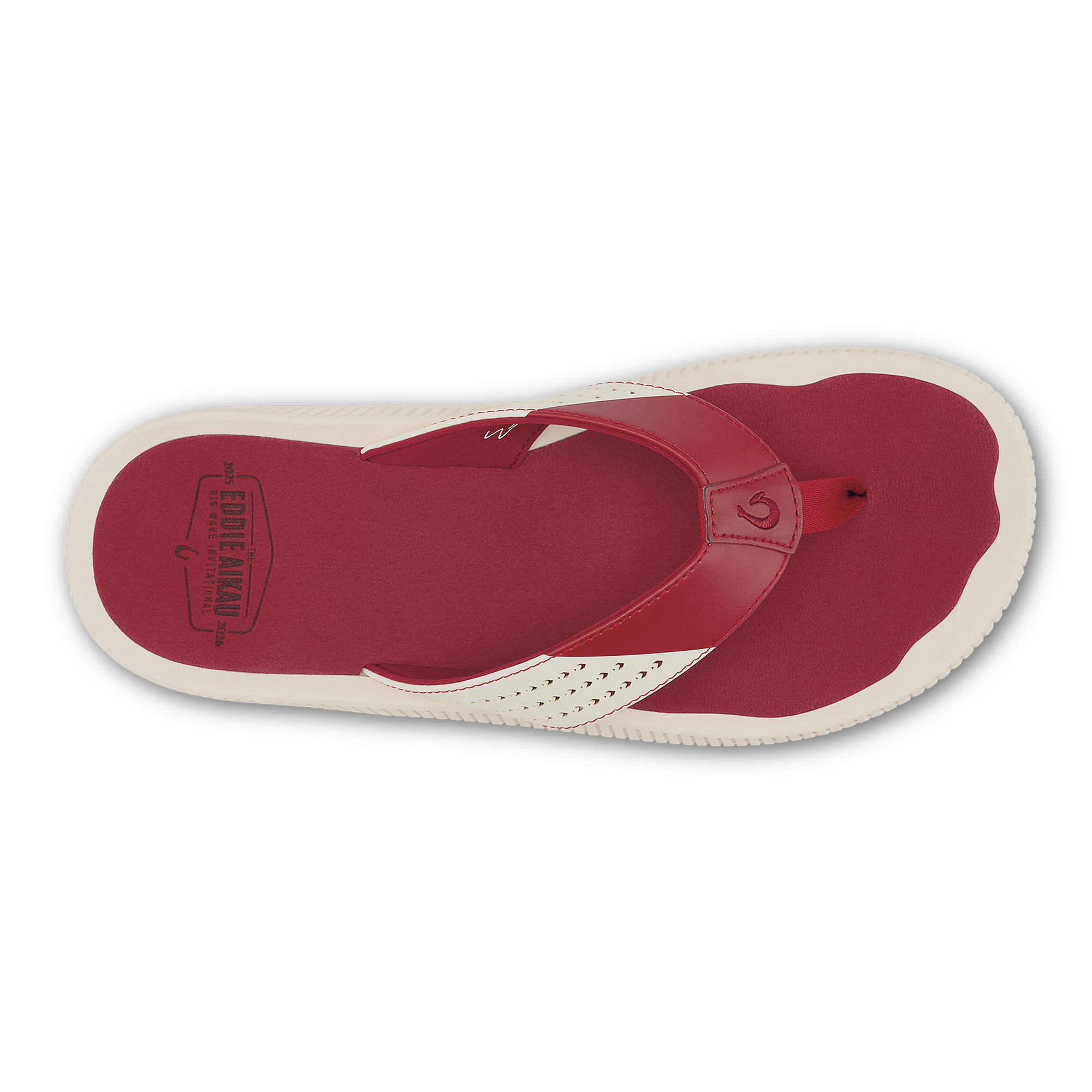 Ulele  -  Off White / Deep Red