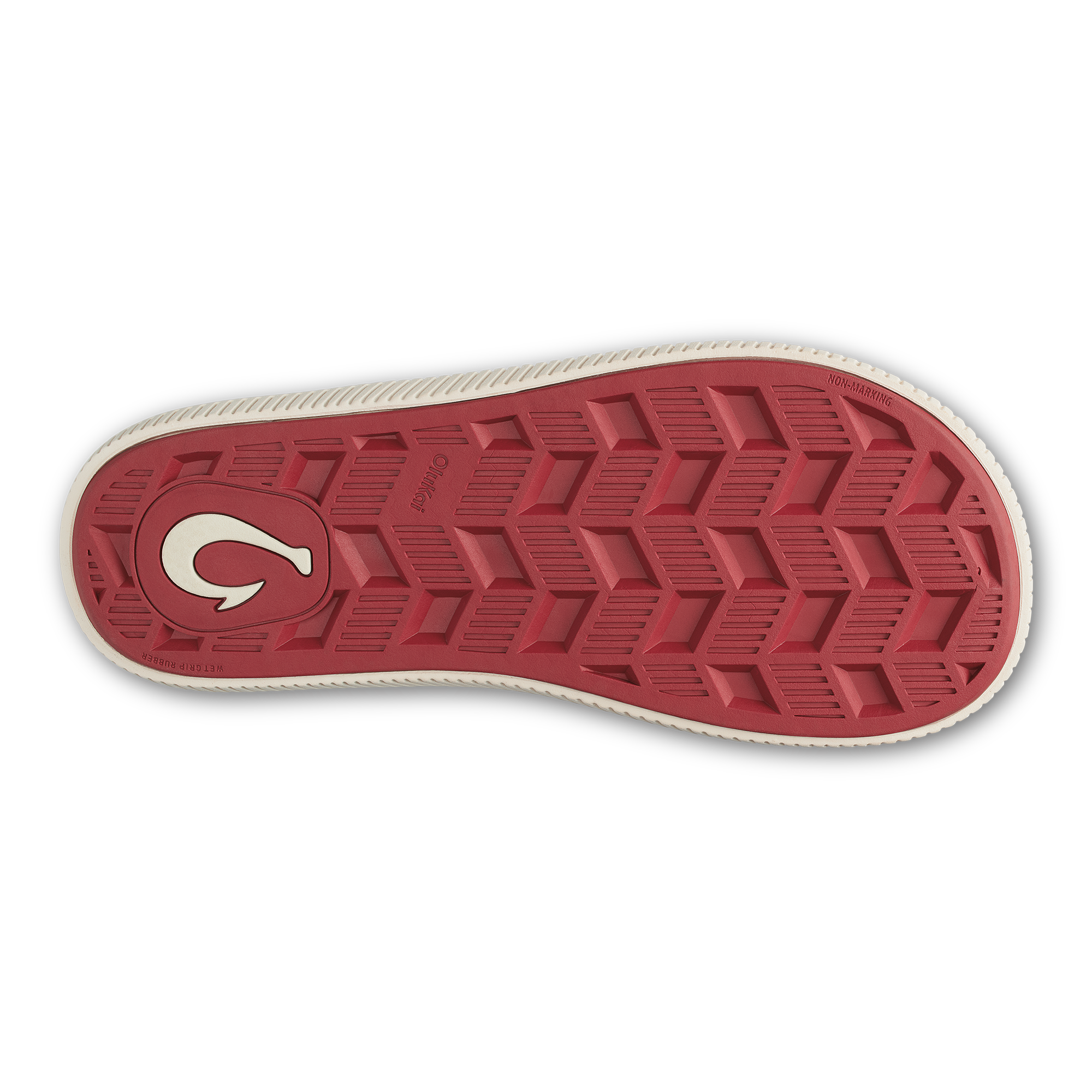 Ulele  -  Off White / Deep Red