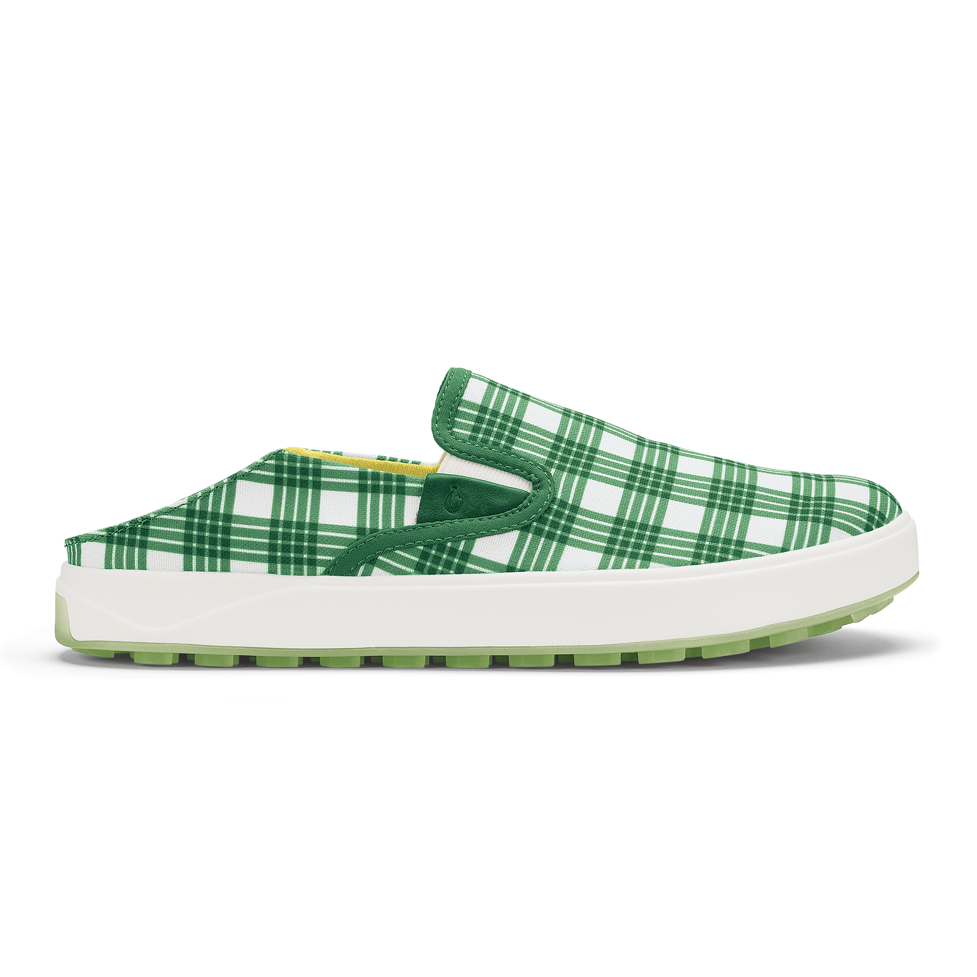 Wai‘alae Slip On - Medium Green / Bright White