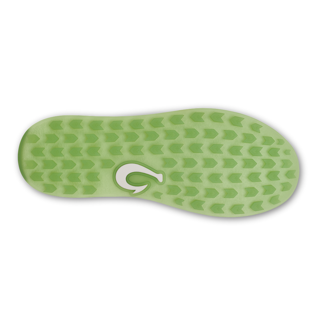 Wai‘alae Slip On - Medium Green / Bright White