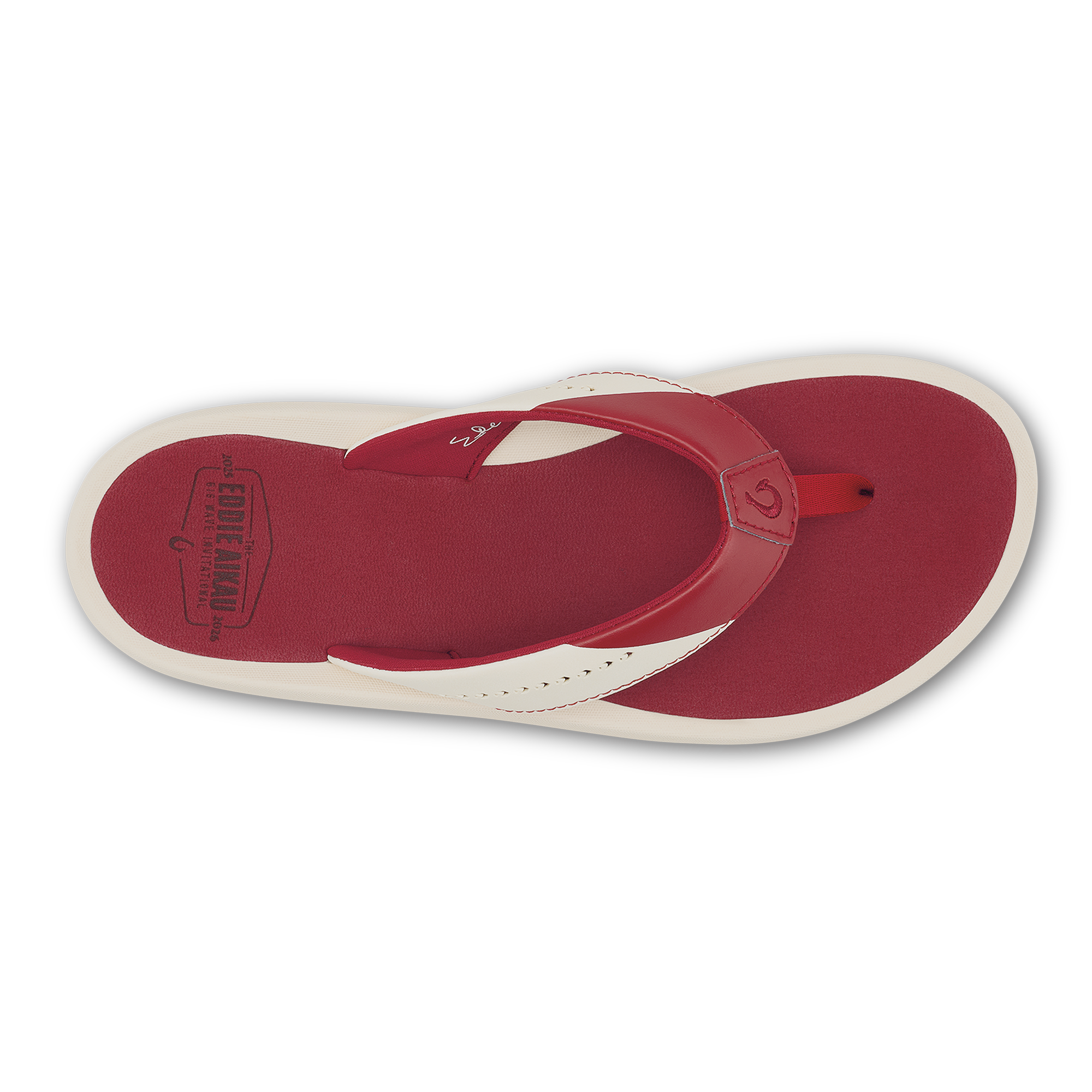 Ulele  -  Off White / Deep Red