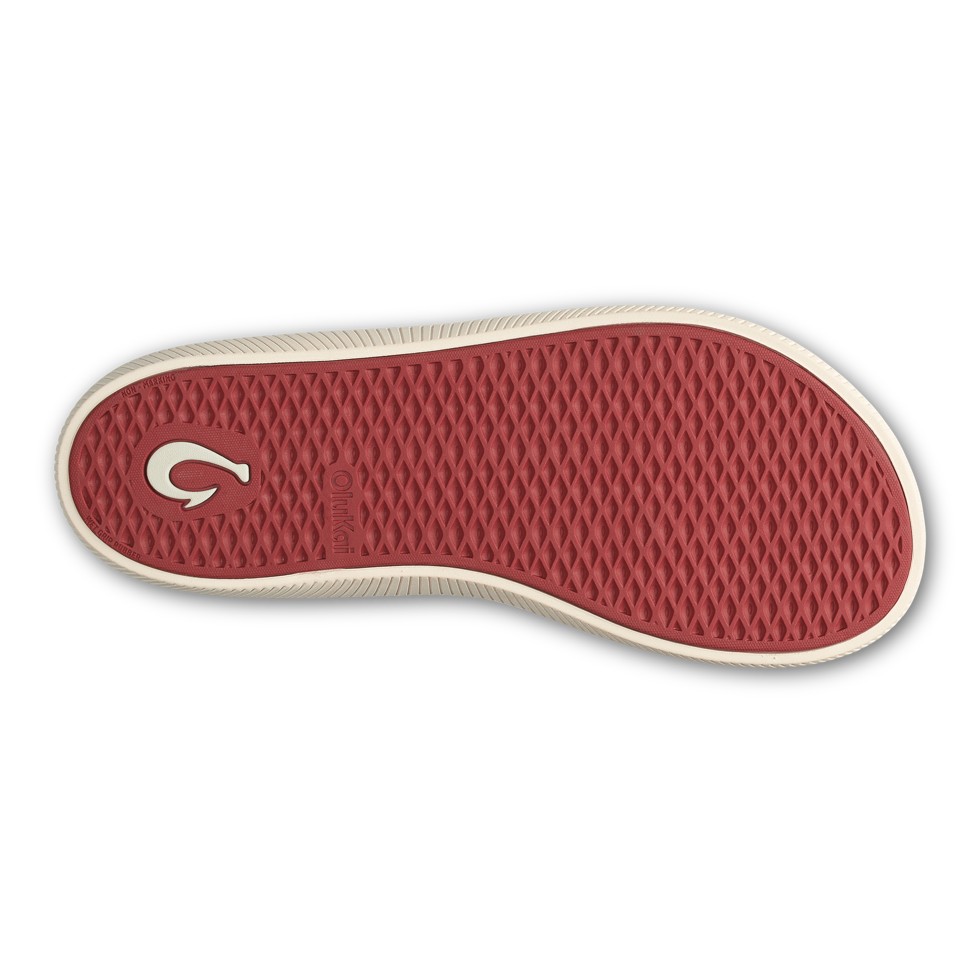 Ulele  -  Off White / Deep Red