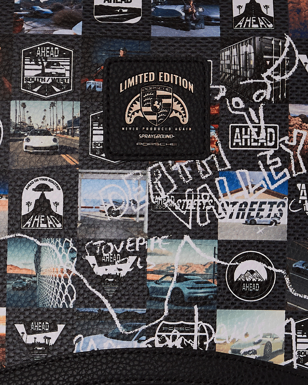 PORSCHE AHEAD COLLAB BACKPACK - LIMITED EDITION