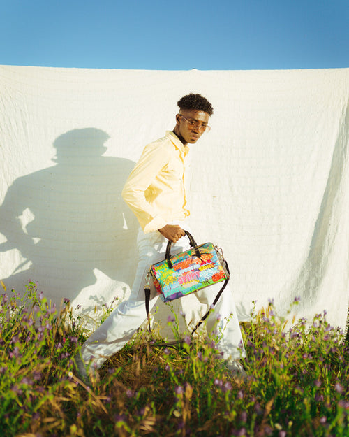 ASTROMANE SHARKS IN SPACE MINI DUFFLE
