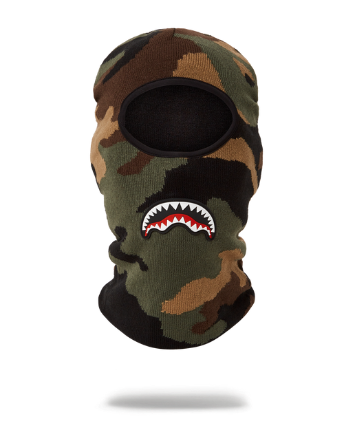 CAMO SHARK SKI MASK