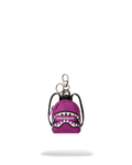 SMASH LOGO VIOLA BACKPACK KEYCHAIN