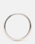 SKINNY BANGLE BAND BRACELET SILVER