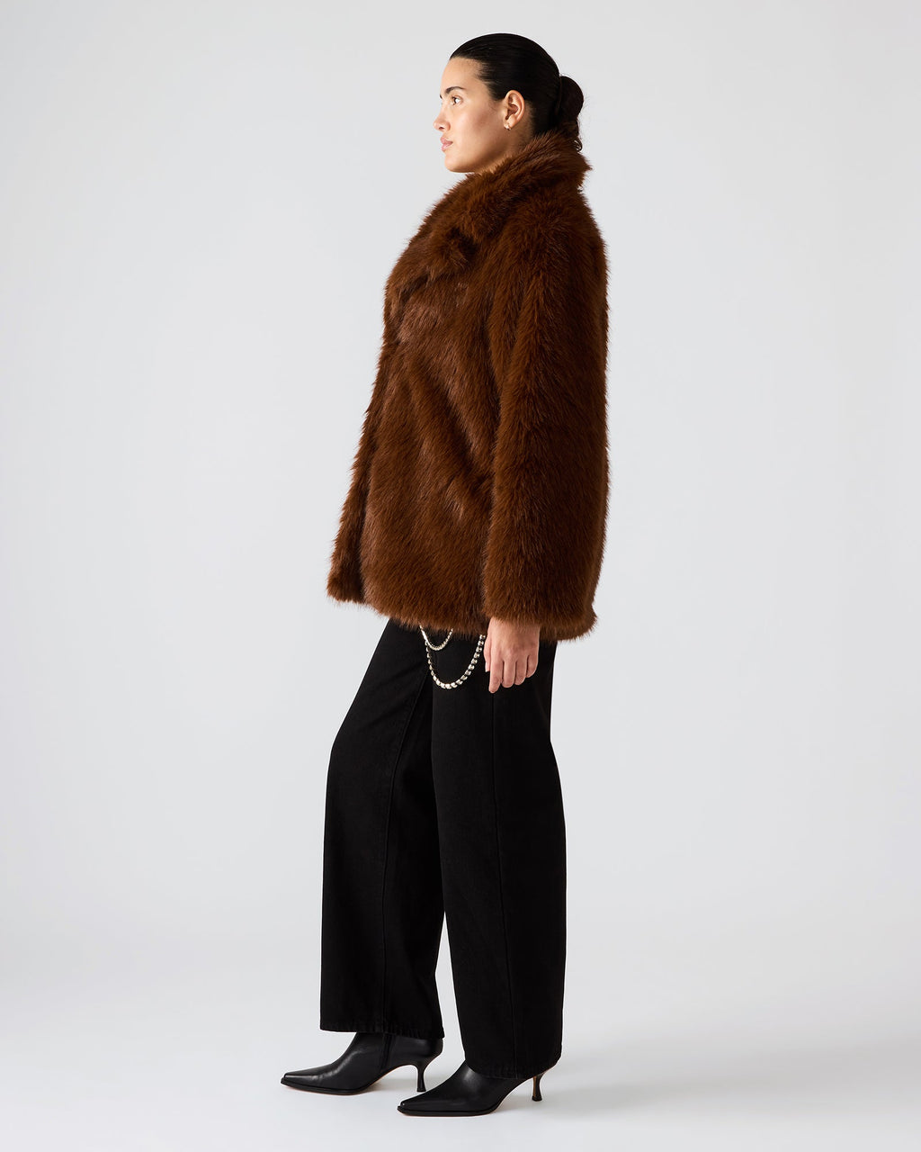 KINDRA COAT BROWN