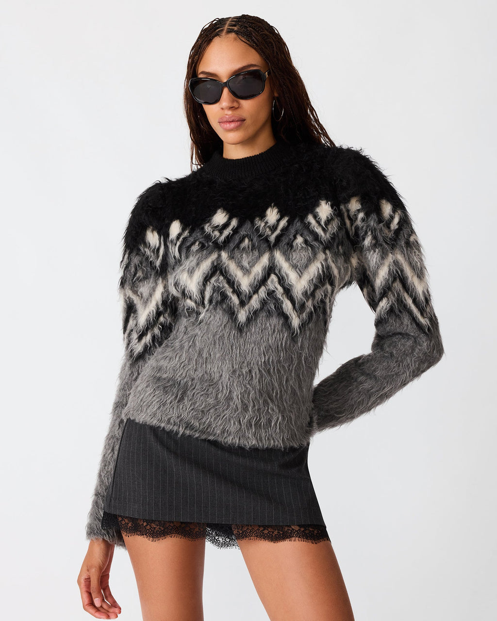 MORA SWEATER BLACK MULTI