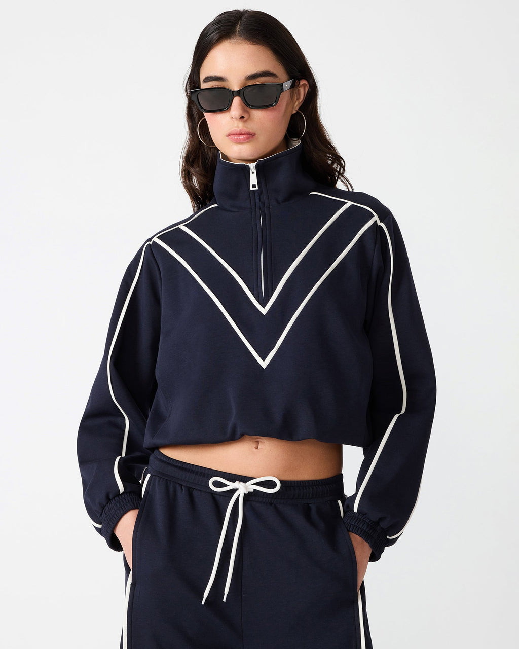 KARLINE KNIT JACKET MIDNIGHT