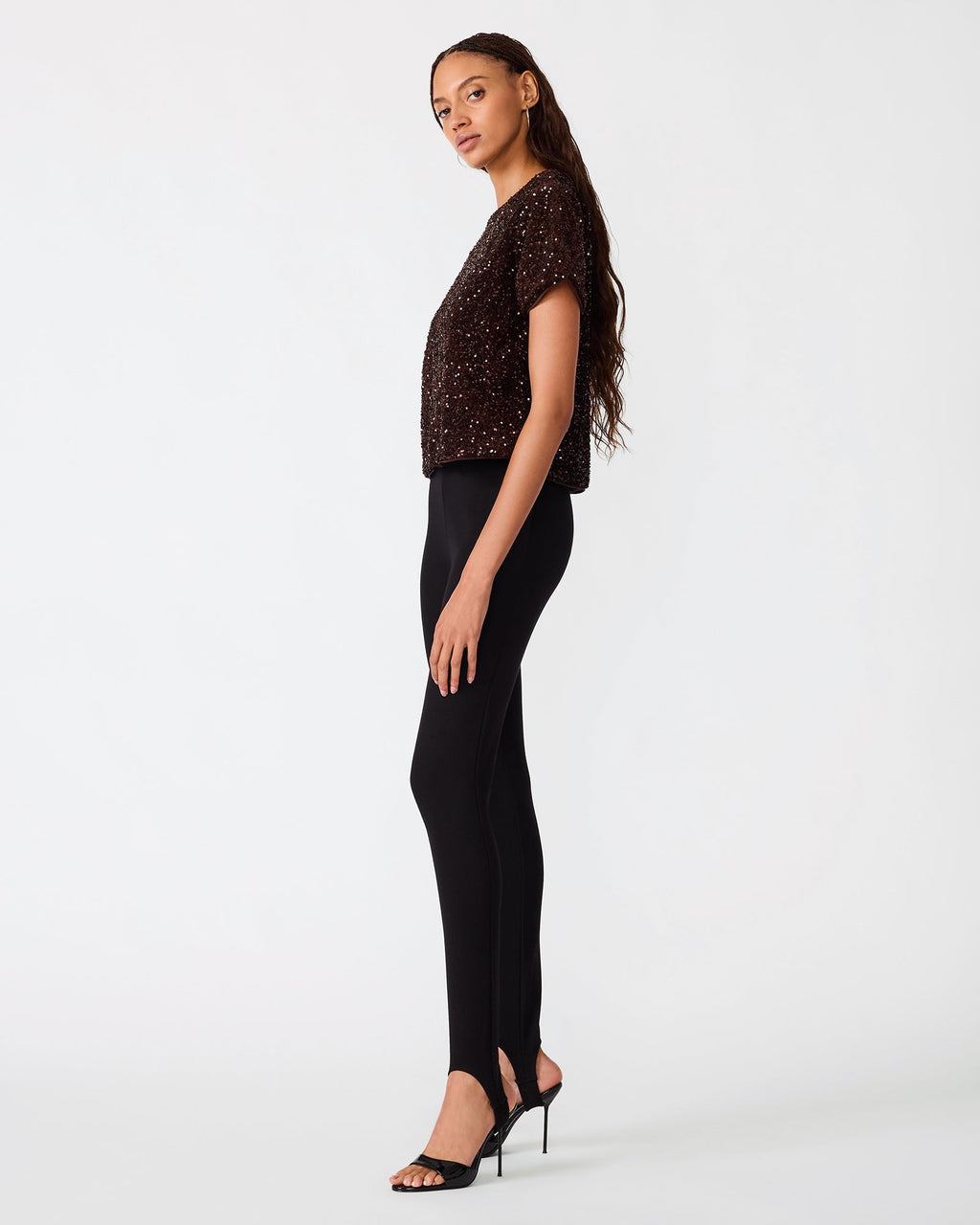 CRESSA TOP DARK TOFFEE
