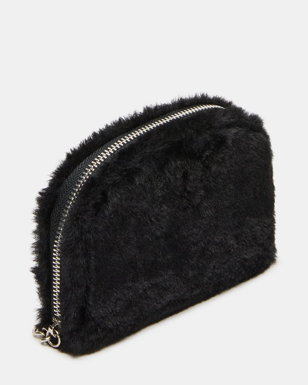 JADEZ FAUX FUR WALLET GIFT SET BLACK