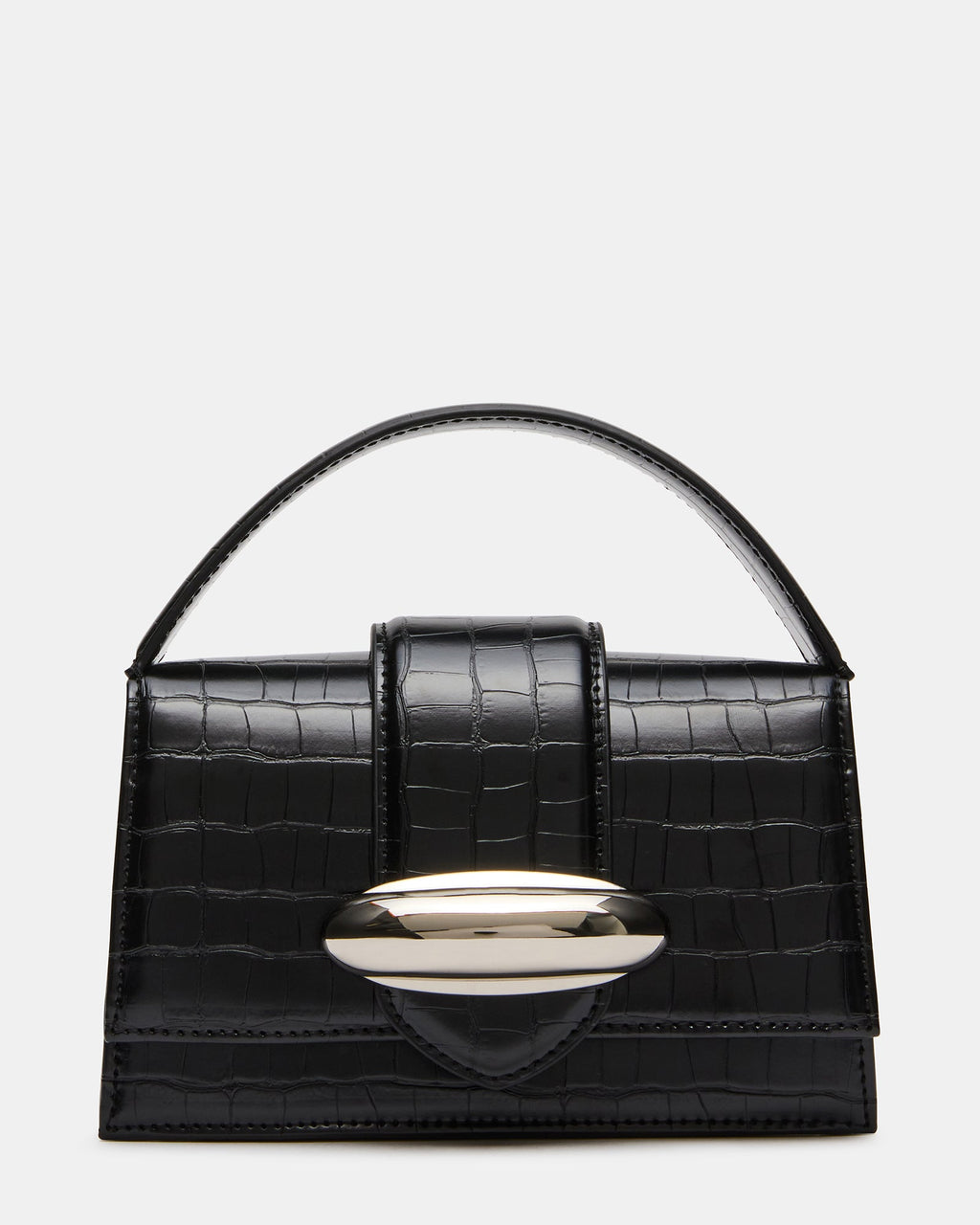 MISHELL BAG BLACK CROCODILE