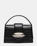 MISHELL BAG BLACK CROCODILE
