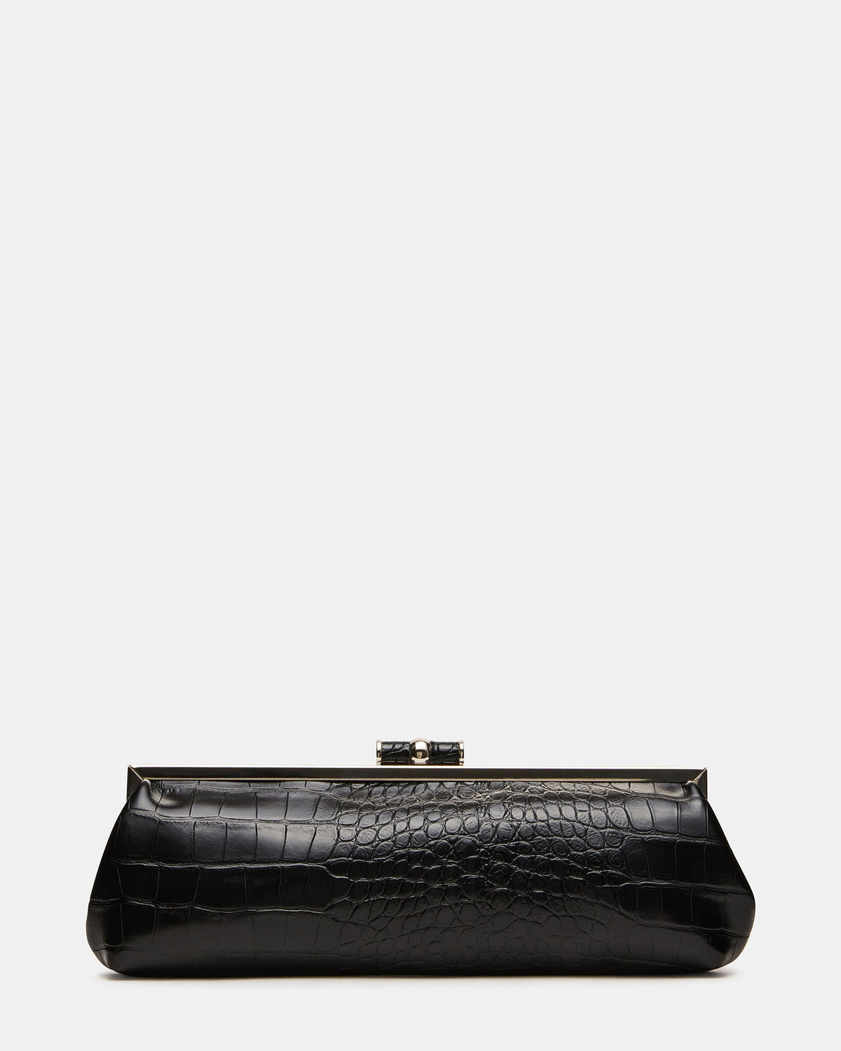 STEFANO BAG BLACK CROCODILE