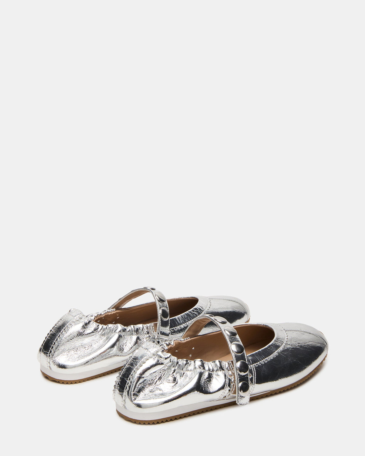 ANAYA SILVER LEATHER STUDS