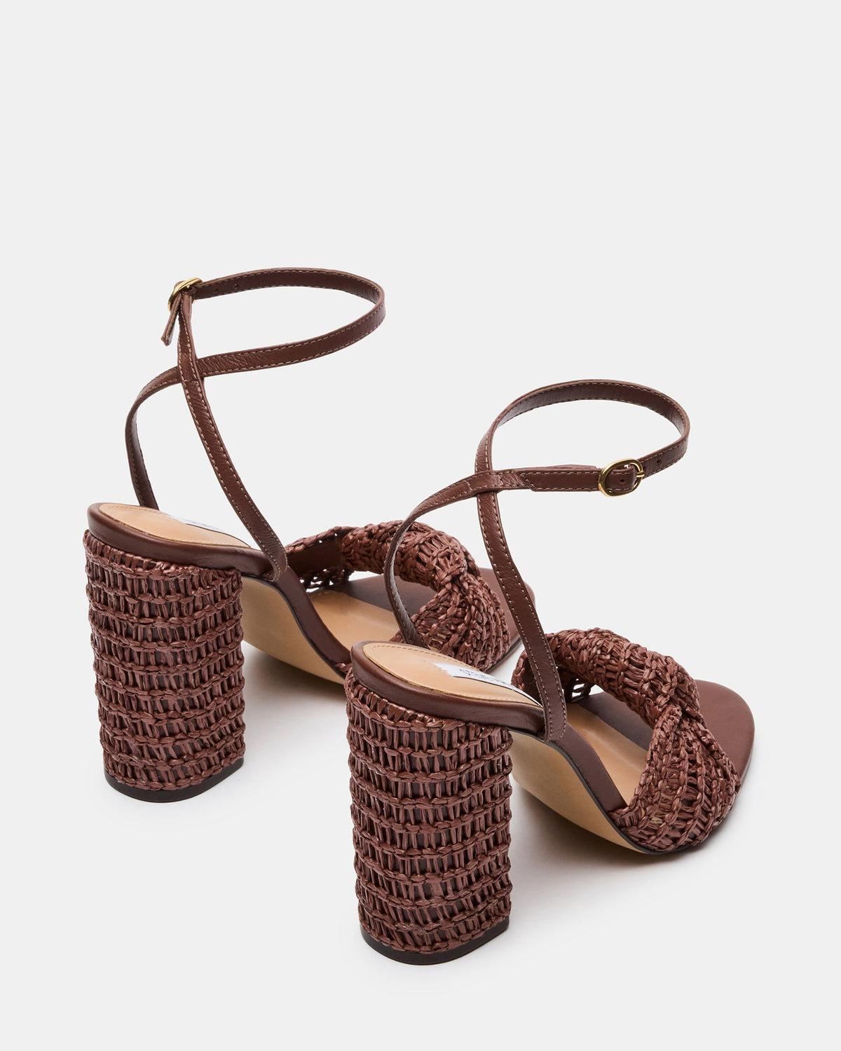 CHEYLA WOVEN BROWN RAFFIA