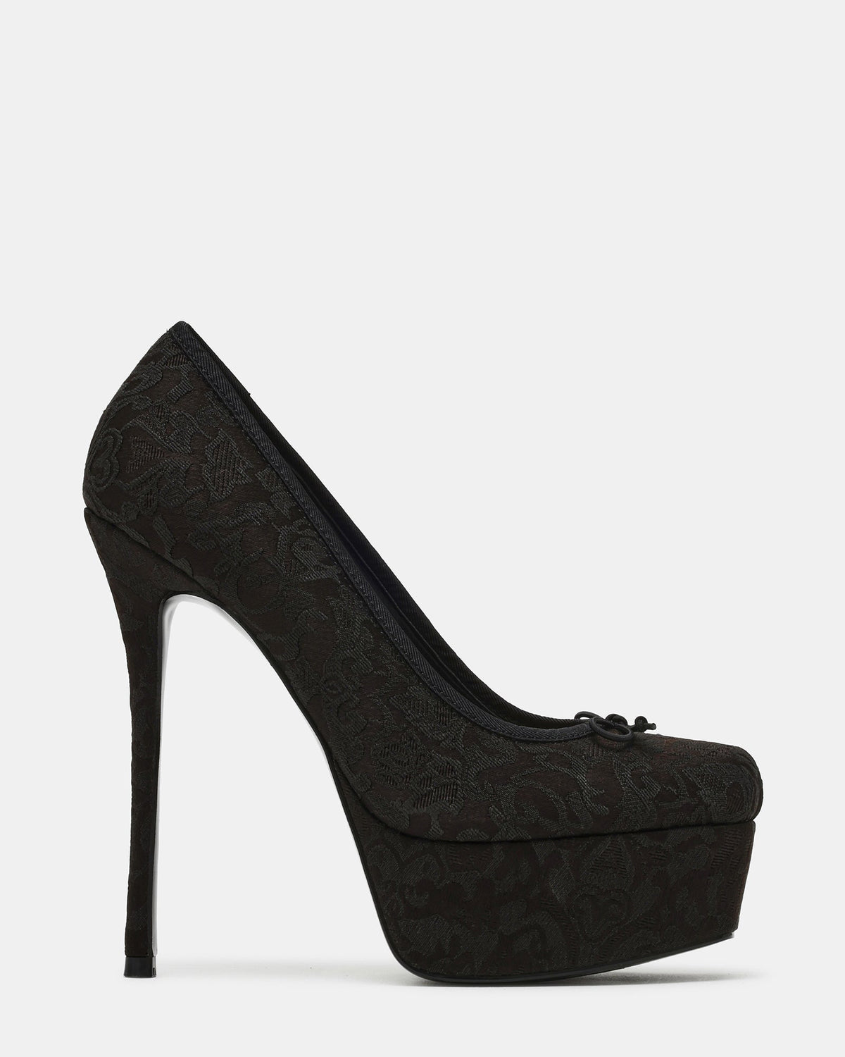 LYTHIA BLACK BROCADE