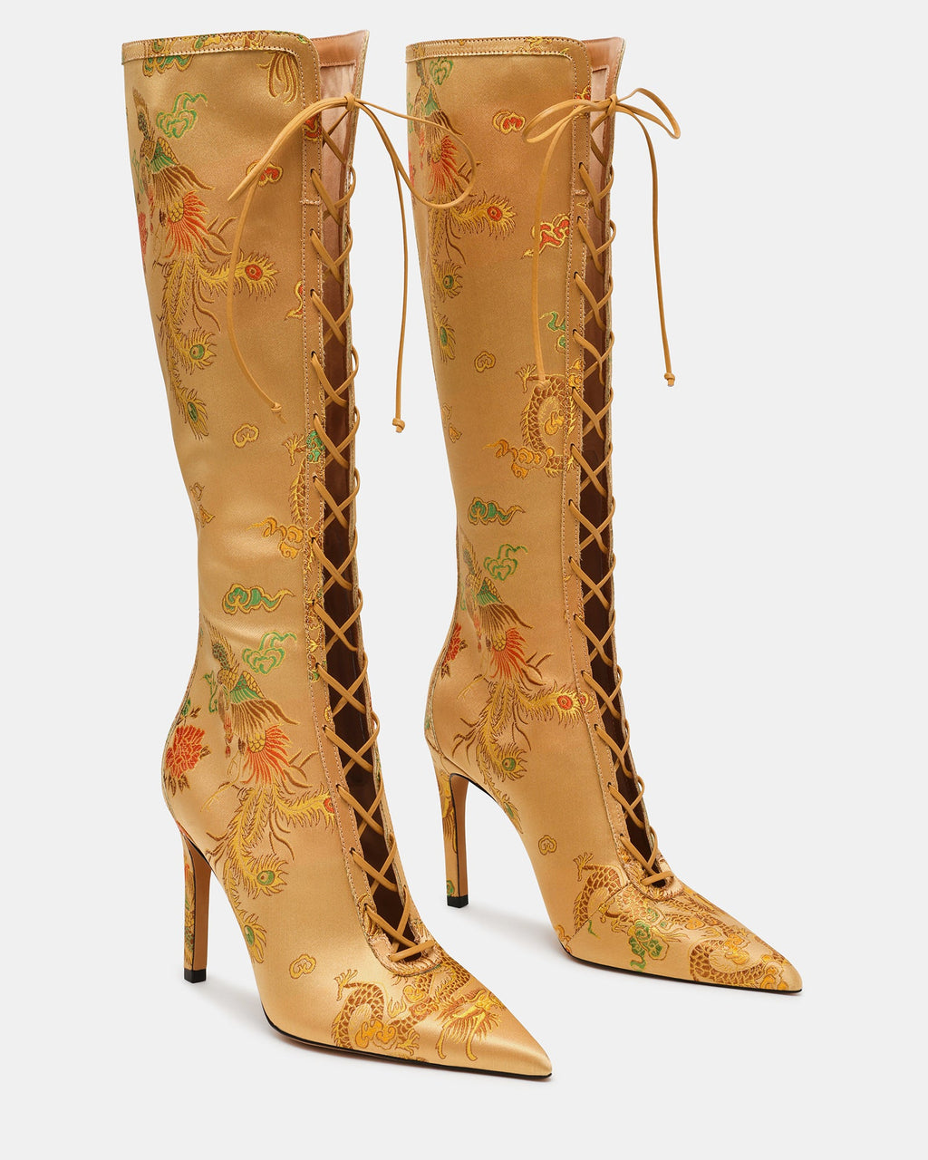 MAXINE CHAMPAGNE OLIVE BROCADE