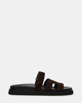 MAYVEN CHOCOLATE BROWN SUEDE