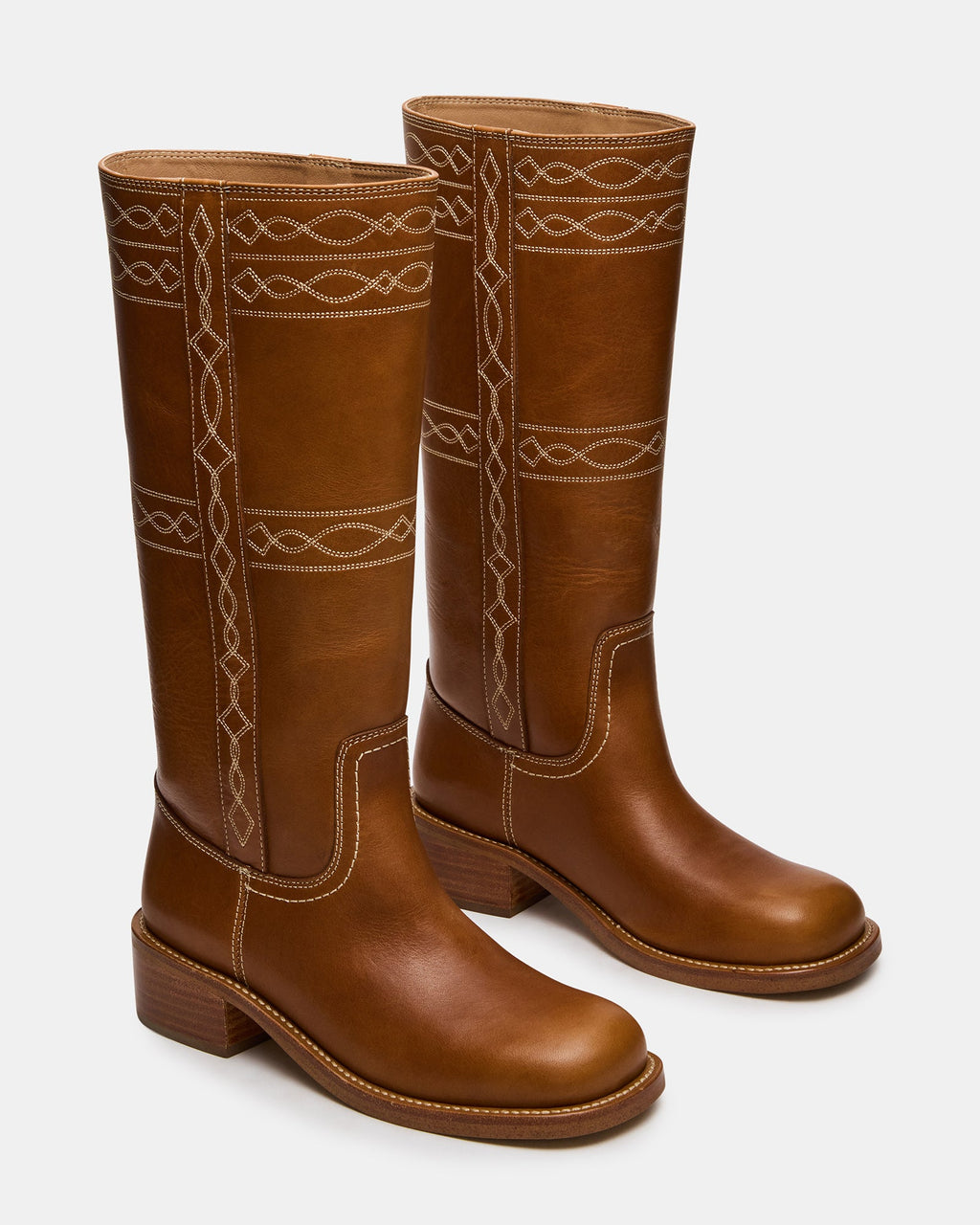 RIGGS STITCH COGNAC LEATHER
