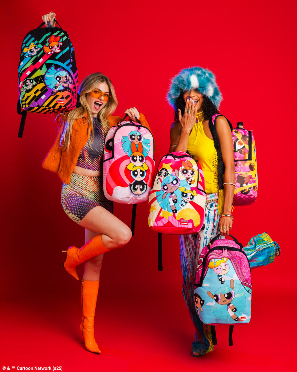 POWERPUFF GIRLS RAINBOW SMASH BACKPACK